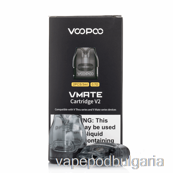 Vape Течности Voopoo Vmate V2 резервни подове 0.7ohm Vmate V2 Pods